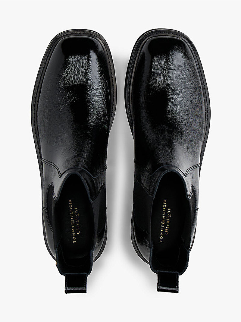 Kadın TH Crinkle Chelsea Bot Siyah FW0FW09089BDS