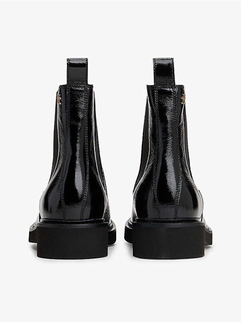 Kadın TH Crinkle Chelsea Bot Siyah FW0FW09089BDS