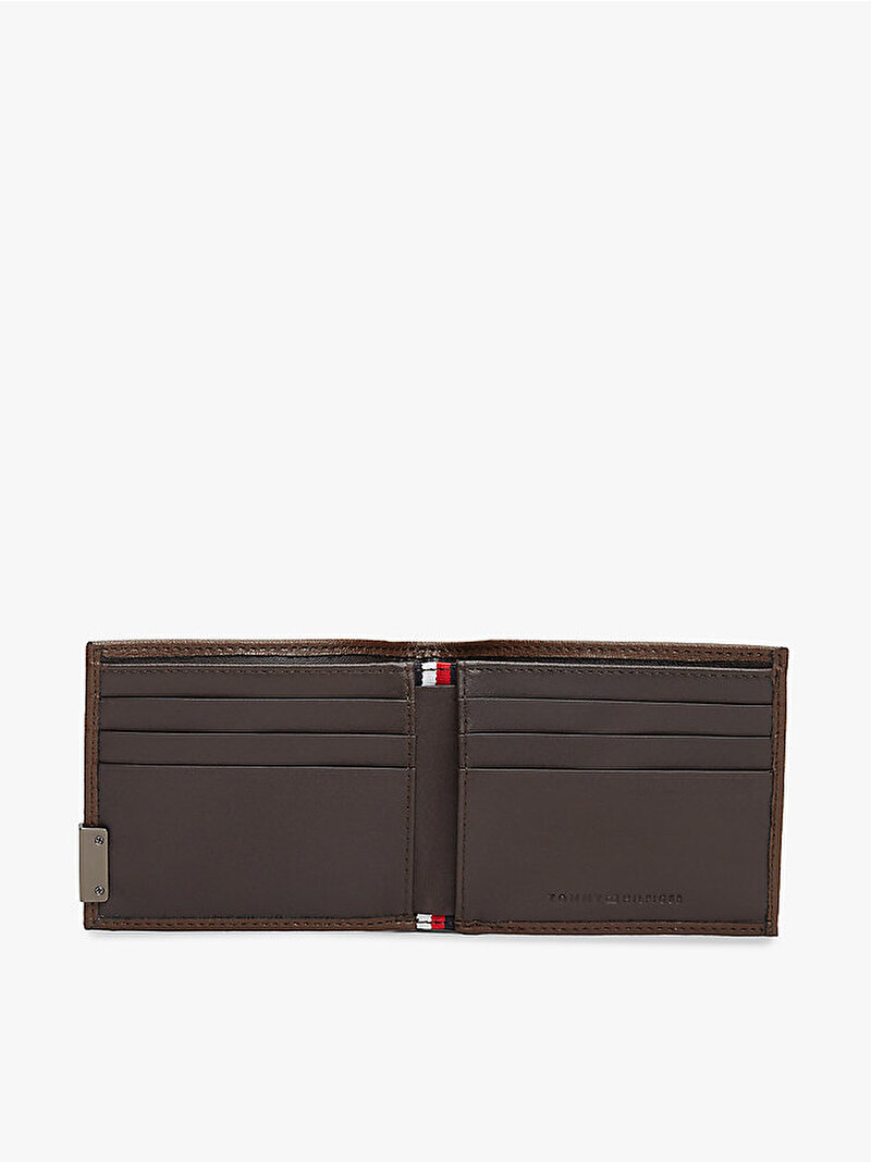 Erkek TH Hardware Mini Cüzdan Kahverengi AM0AM13963GDW