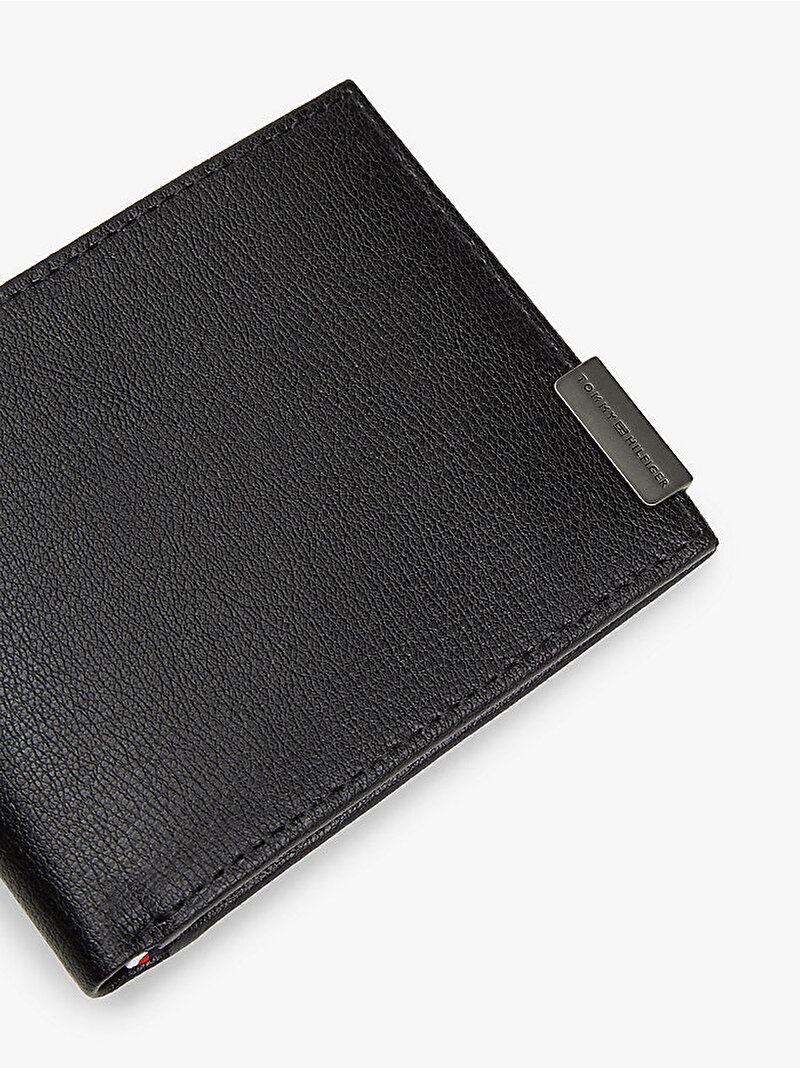 Erkek TH Hardware Mini Cüzdan Siyah AM0AM13963BDS