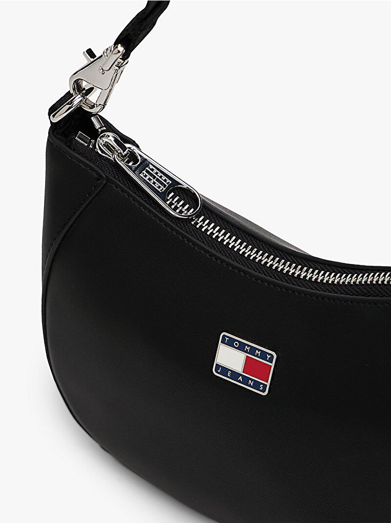 Kadın TJW Daily Elevated Omuz Çantası Siyah AW0AW18064BDS