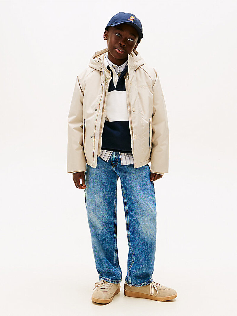 Erkek Çocuk 2 in 1 Ceket Bej KB0KB10080ABY