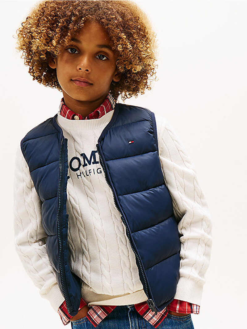 Erkek Çocuk 2 in 1 Ceket Lacivert KB0KB10080C1G