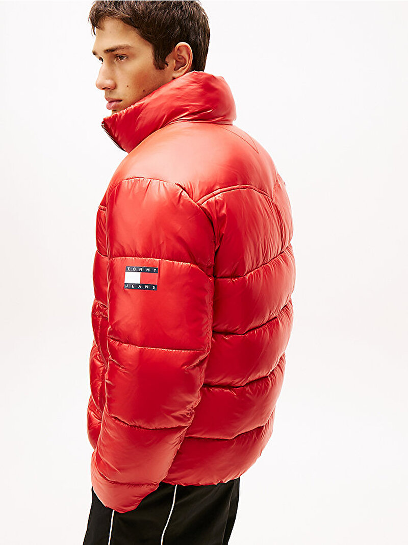 Erkek TJM Western Puffer Mont Kırmızı DM0DM22286XL0