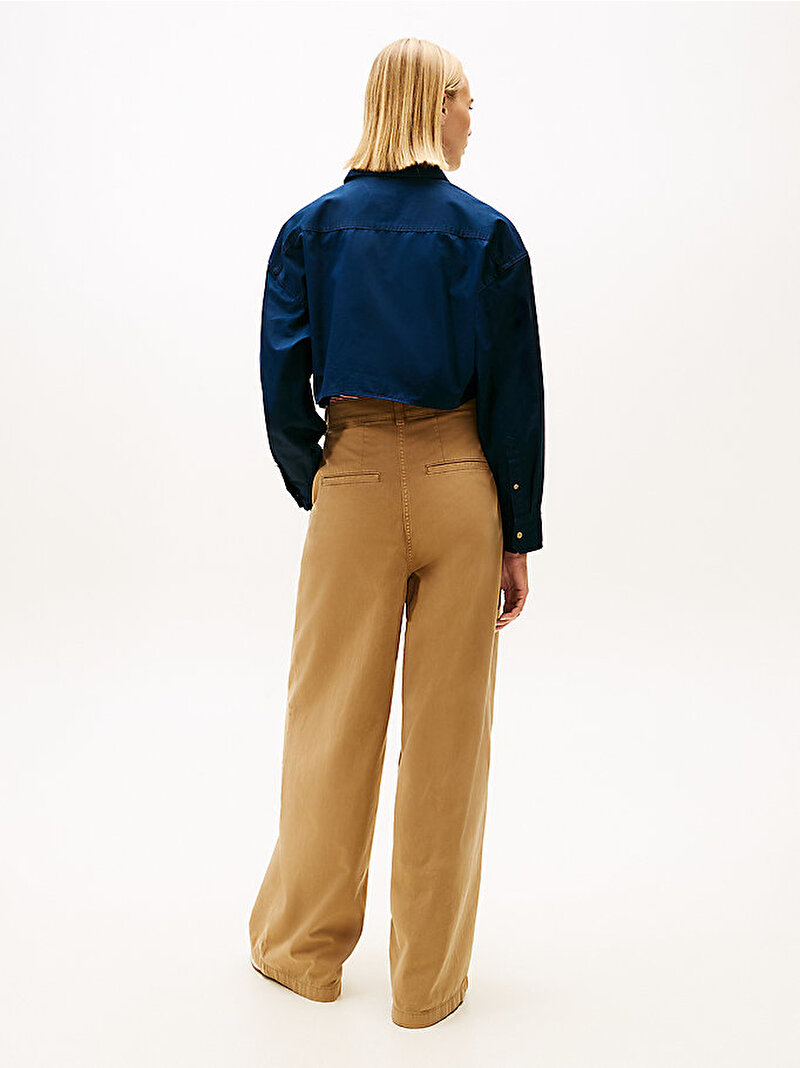 Kadın TJW Cropped Utility Gömlek Lacivert DW0DW22514C1G