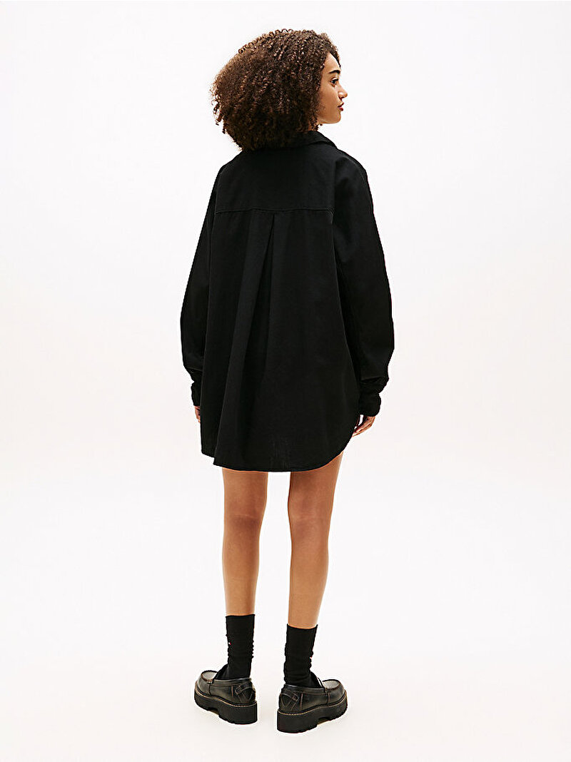 Kadın Bıig Denim Gömlek Siyah DW0DW221181BZ