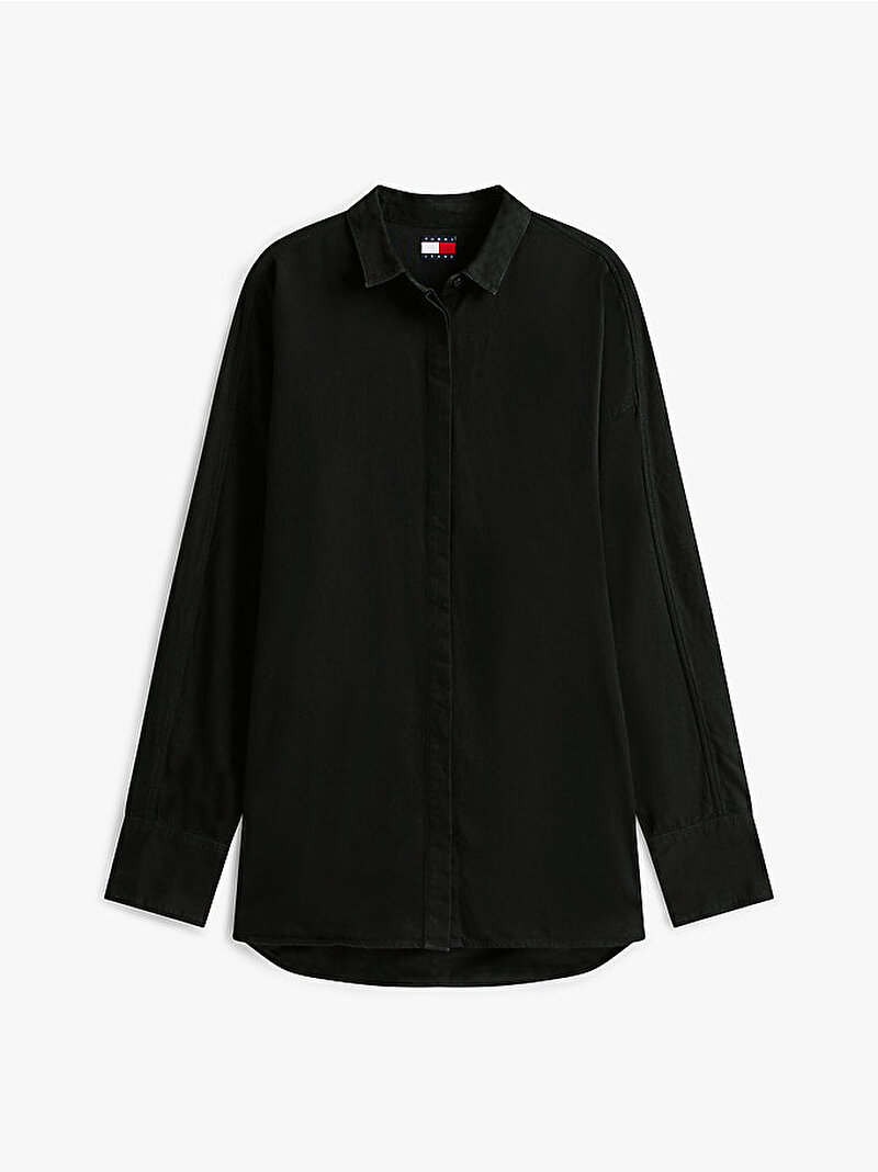 Kadın Bıig Denim Gömlek Siyah DW0DW221181BZ