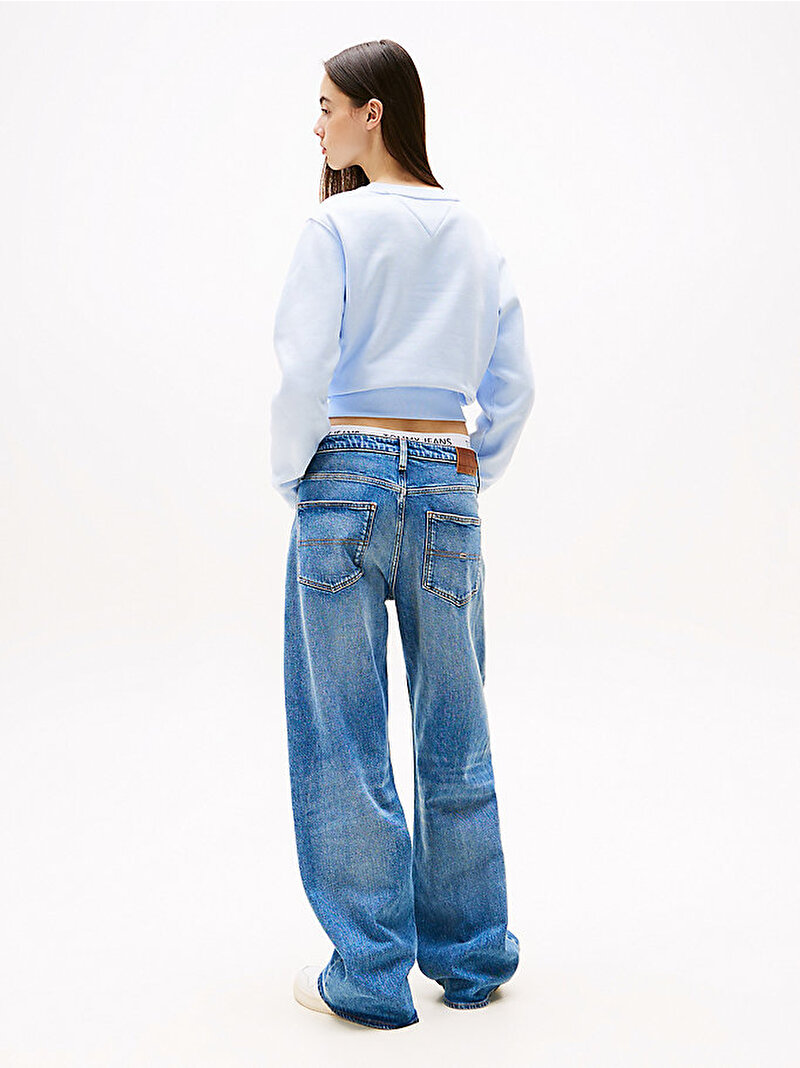 Kadın Mia Mr Relaxed Jean Pantolon Mavi DW0DW200621A5