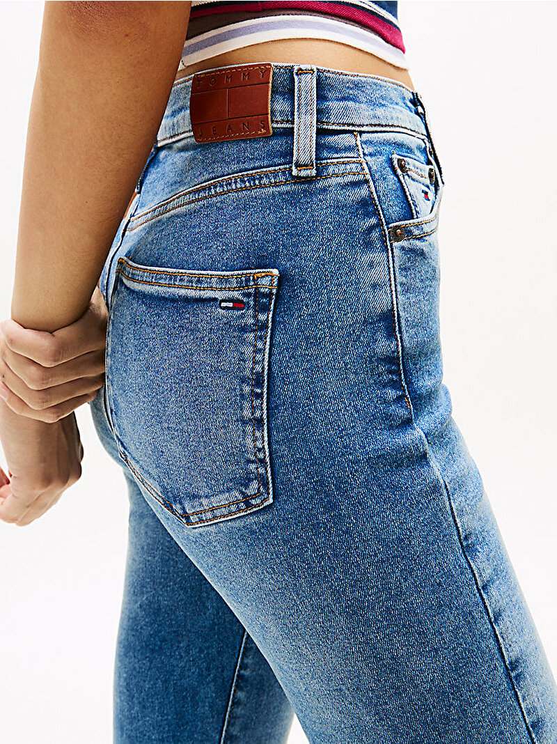 Kadın Sylivia High Jean Pantolon Mavi DW0DW206541A5