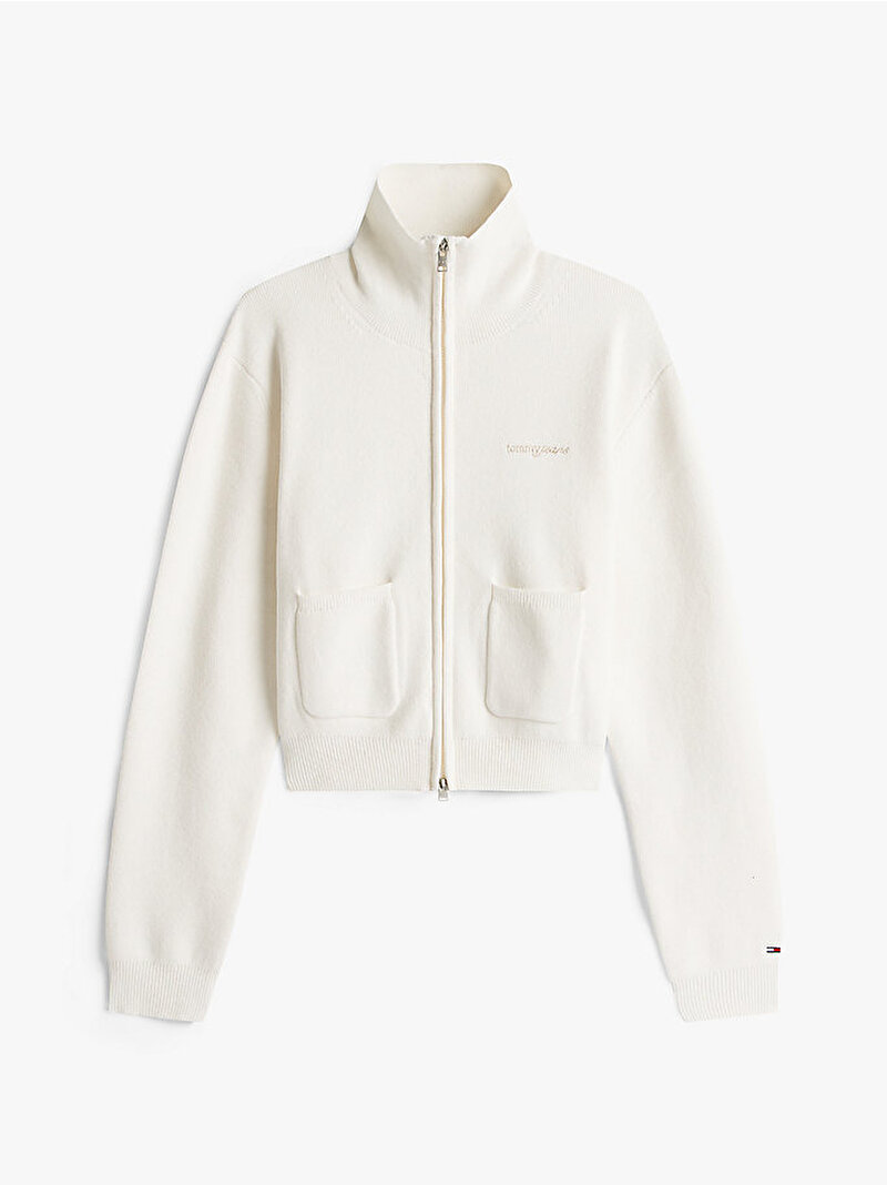 Kadın TJW Cozy Hırka Beyaz DW0DW22029YBH