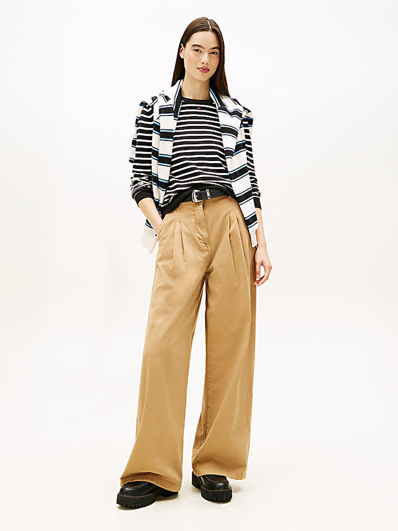 Kadın TJW Essential Crew Kazak Siyah DW0DW201590AP