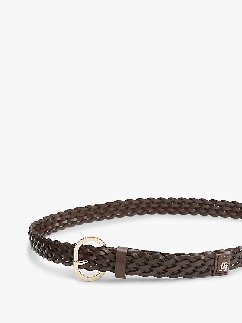 Kadın TH Chic 2.5 Woven Kemer Kahverengi AW0AW18111GSZ