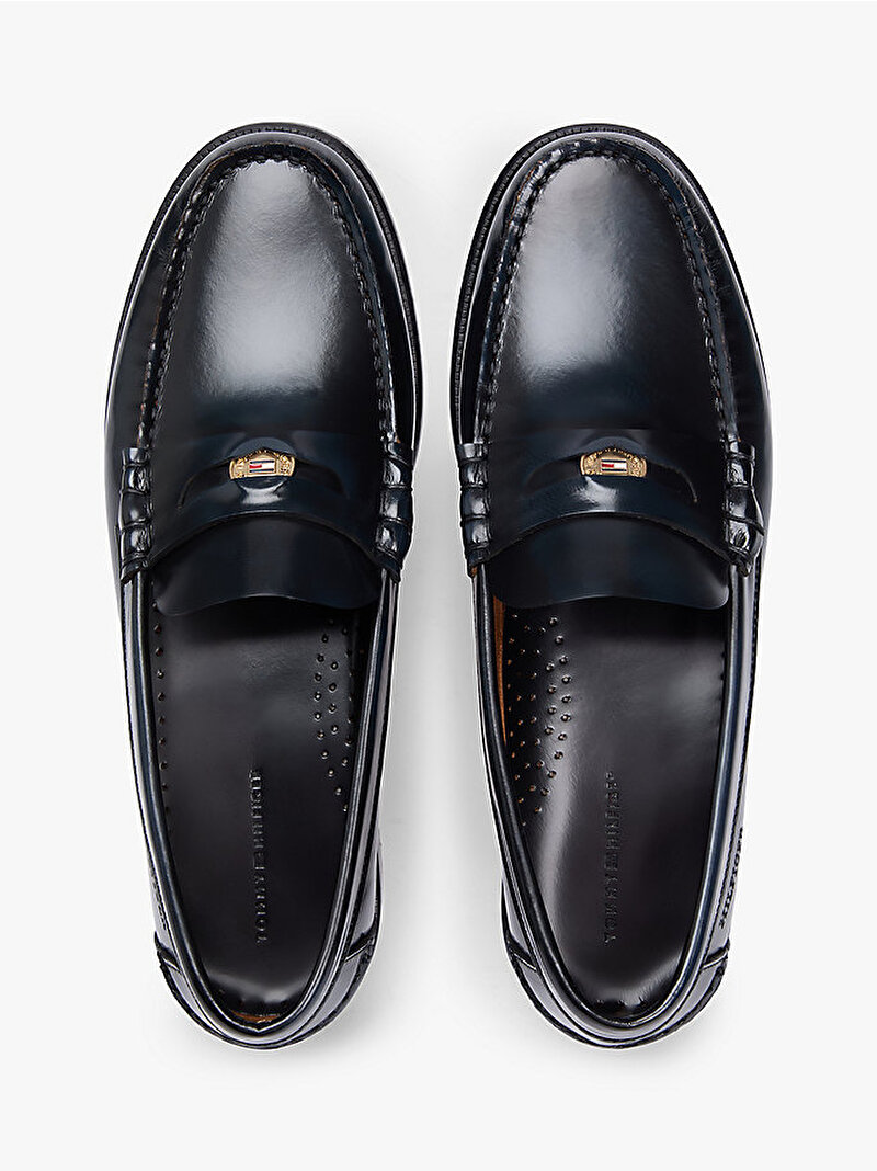 Erkek Hilfiger Penny Paten Loafer Lacivert FM0FM05687DW5