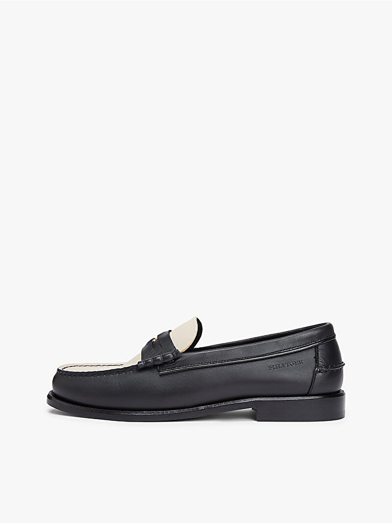 Erkek HILFIGER Penny Crust Loafer Siyah FM0FM058360GJ