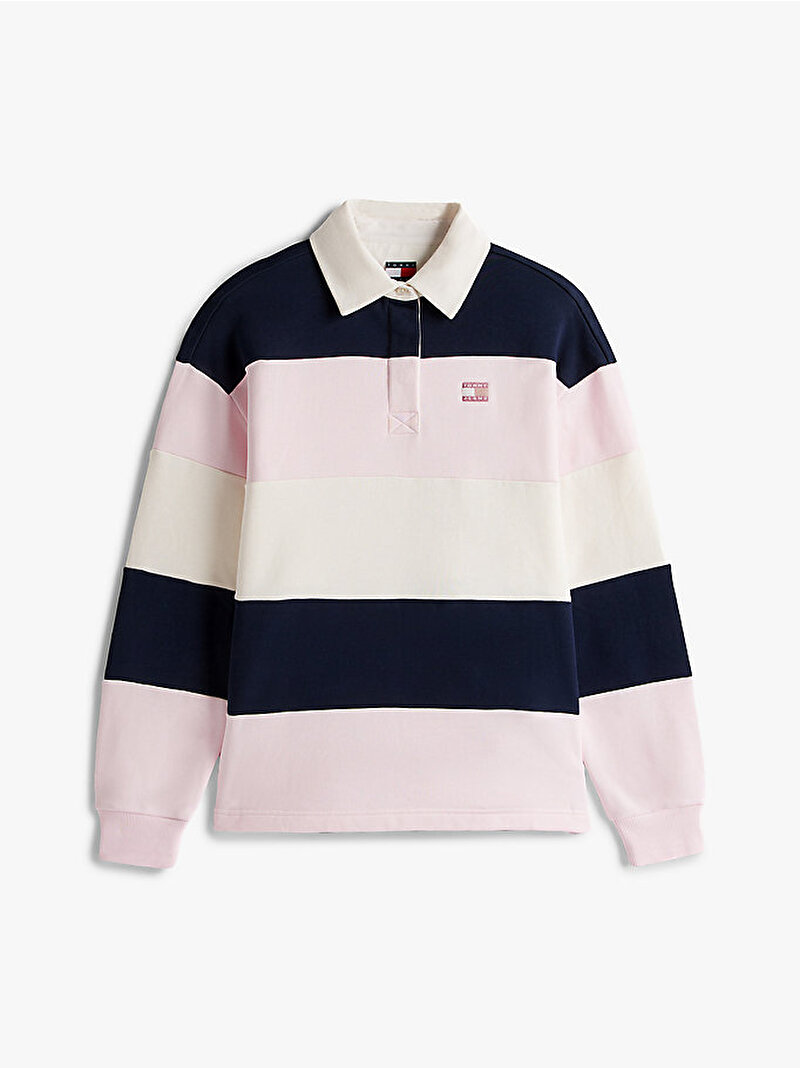 Kadın TJW Badge Stripe Sweatshirt Çok renkli DW0DW21927TOG