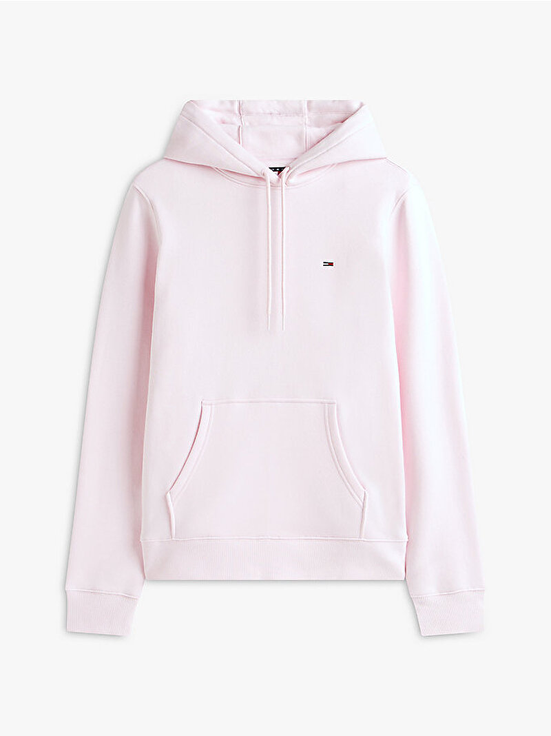Kadın TJW Boxy Badge Hoodie Pembe DW0DW19958TOG