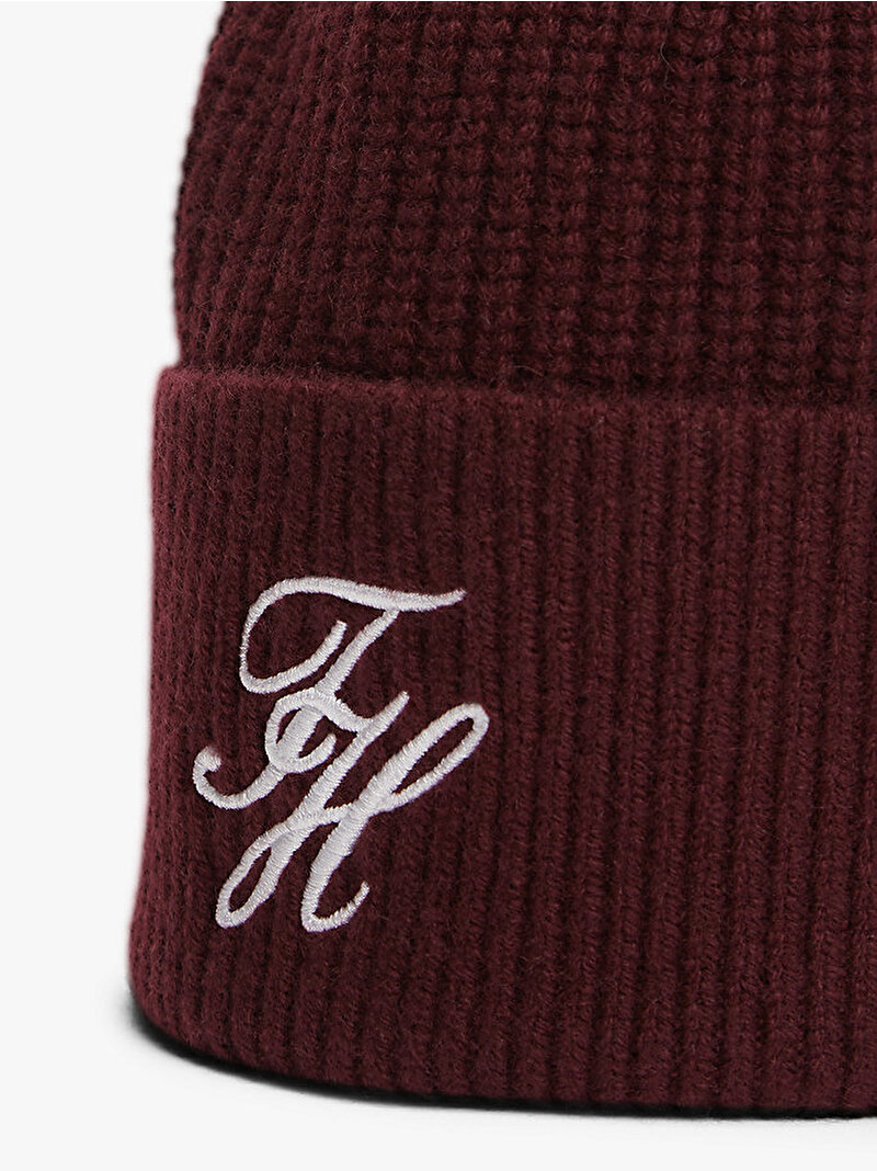 Kadın Tommy Cashmer Bere Kırmızı AW0AW18515XI8