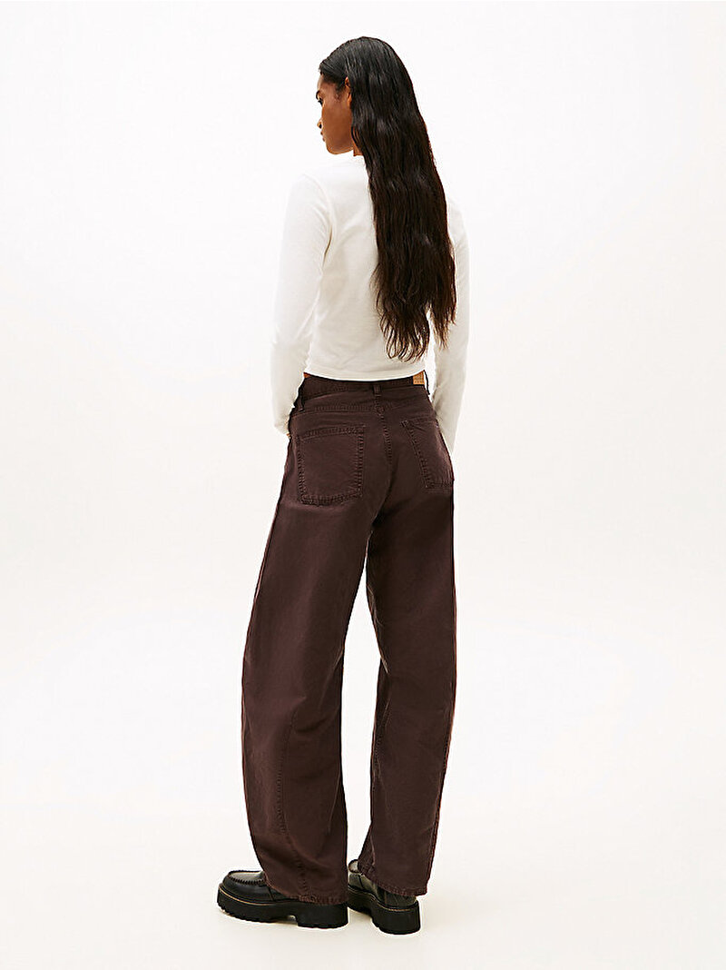 Kadın TJW Slim T-shirt Beyaz DW0DW21848YBH