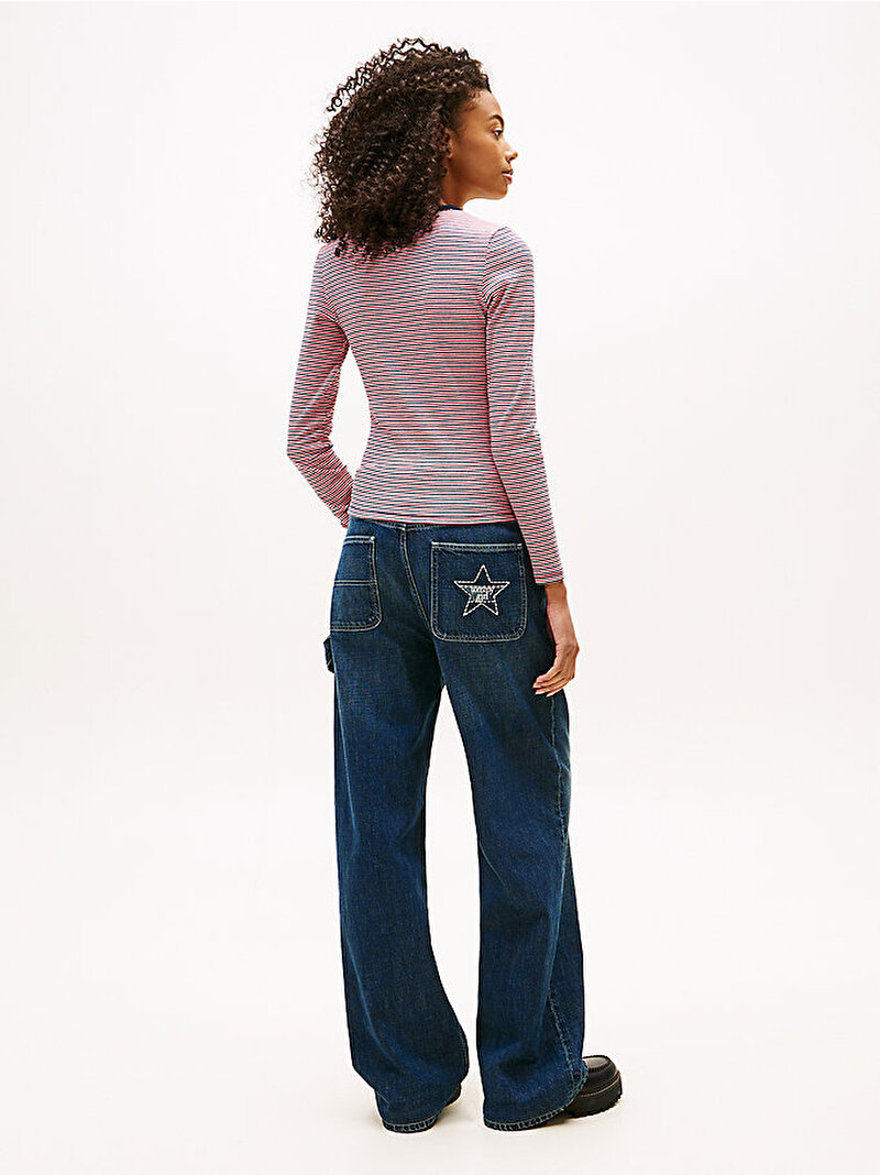 Kadın TJW Slim Essential T-shirt Çok renkli DW0DW173870FD