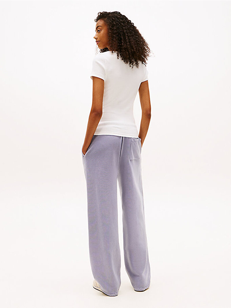 Kadın TJW Slim Soft T-shirt Ekru DW0DW21837YBL