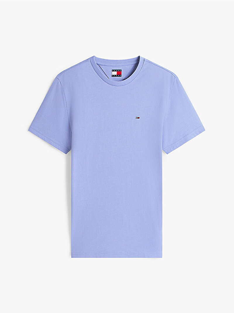 Erkek TJM Xslim T-shirt Mavi DM0DM20363C5X