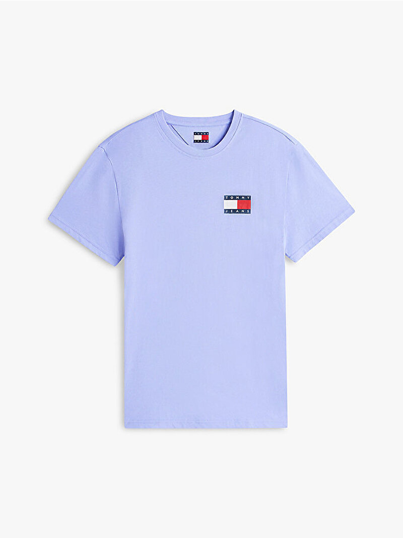 Erkek TJM Slim Essential T-shirt Mavi DM0DM20740C5X