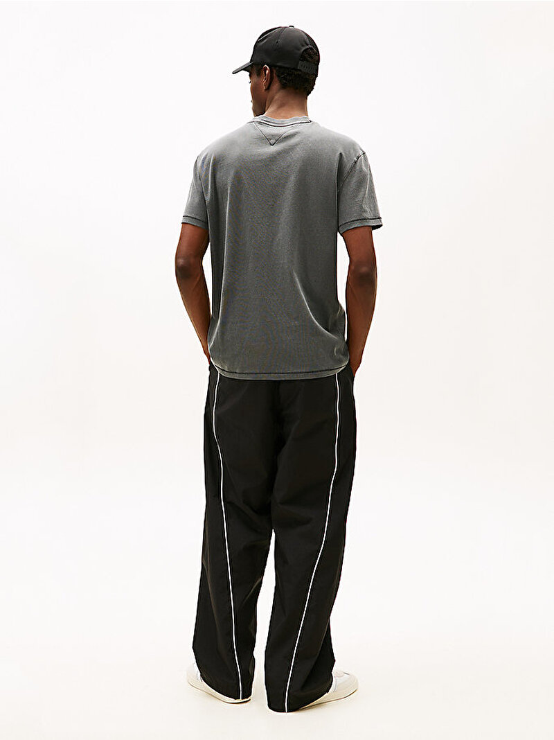 Erkek TJM Regular Center Archive T-shirt Siyah DM0DM22328BDS