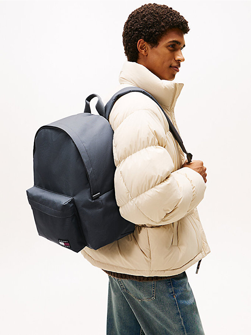 Erkek Tjm Ess Daily Dome Sırt Çantası Gri AM0AM13726PSN