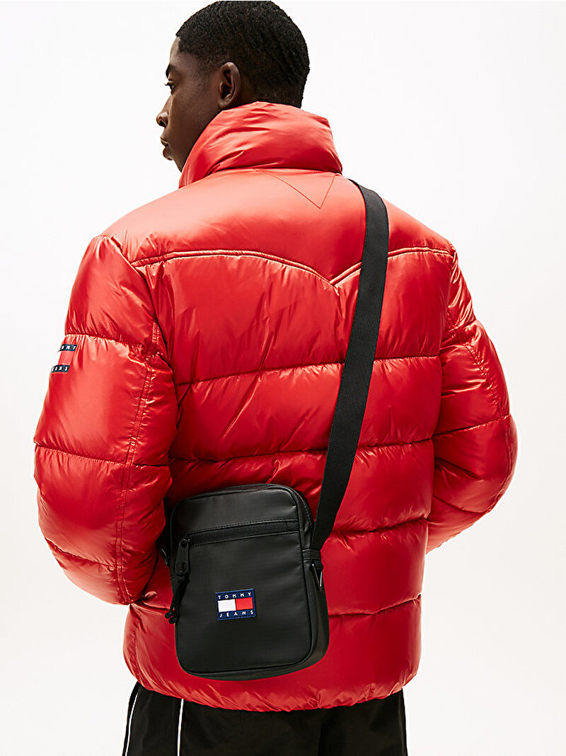 Erkek Tjm Daily Tech Çapraz Çanta Siyah AM0AM13881BDS