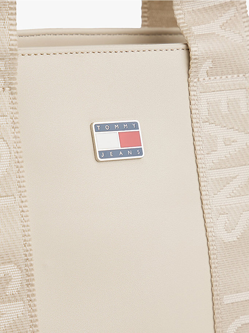 Kadın Tjw Daily Elevated Tote Çanta Bej AW0AW18063ABY