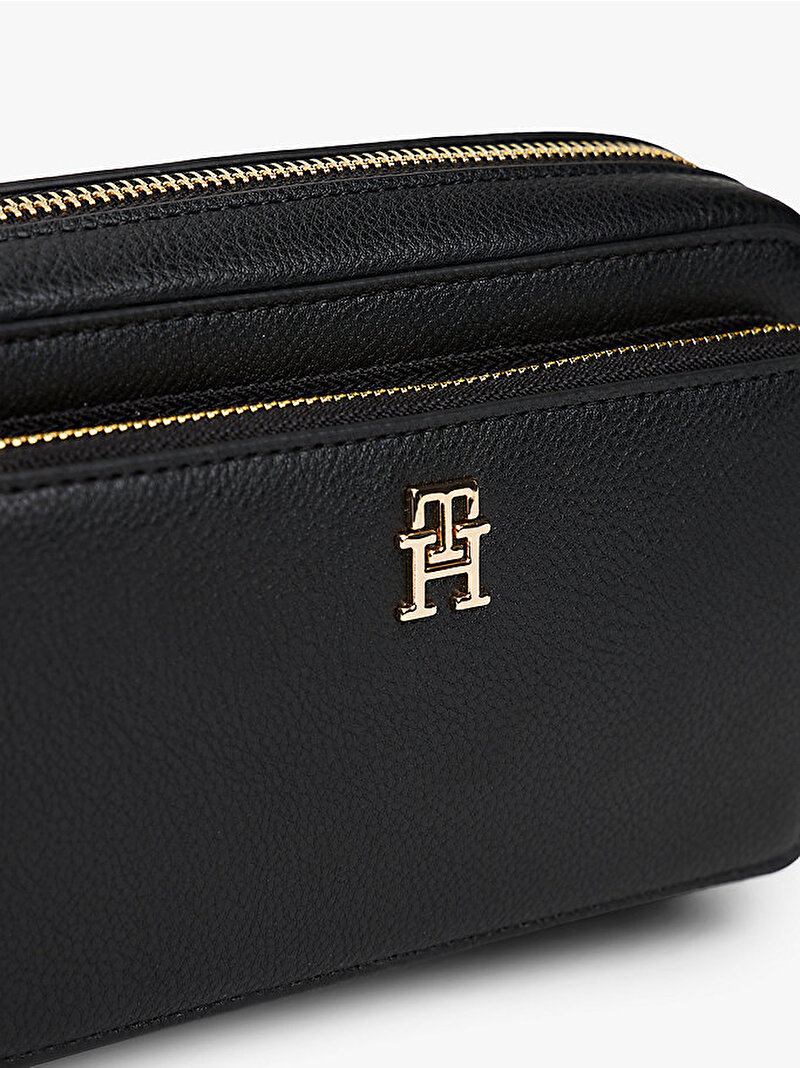 Kadın Th Icon Kamera Çanta Siyah AW0AW18120BDS