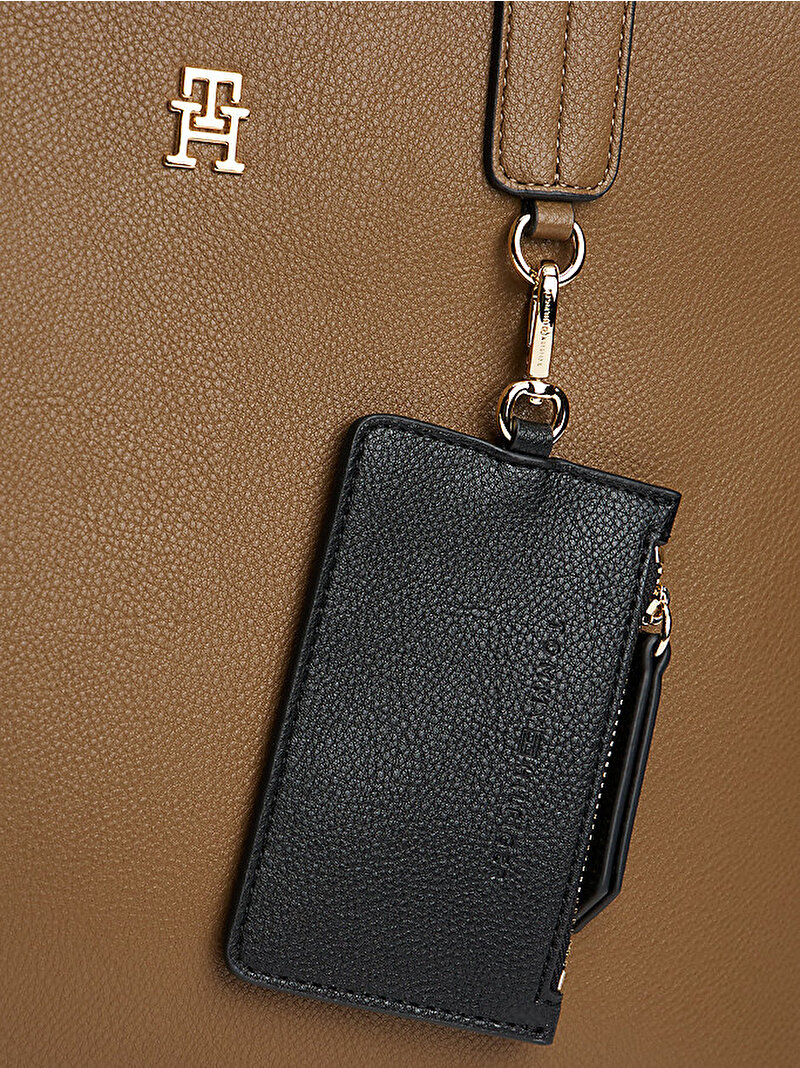 Kadın Th Icon Satchel Çanta Kahverengi AW0AW18122R07