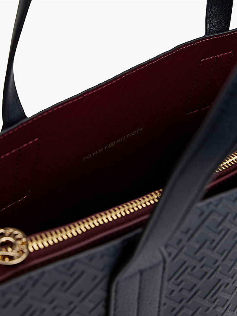 Kadın Th Icon Satchel Çanta Lacivert AW0AW18123DW6