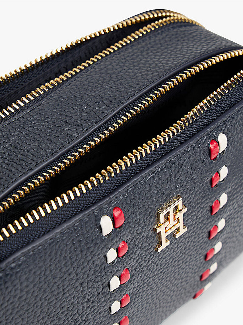 Kadın Th Timeless Kamera Çanta Lacivert AW0AW18153DW6