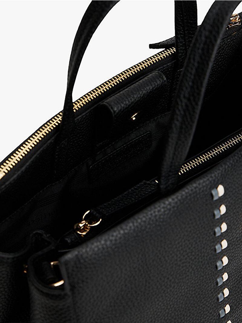 Kadın Th Timeless Satchel Çanta Siyah AW0AW18155BDS