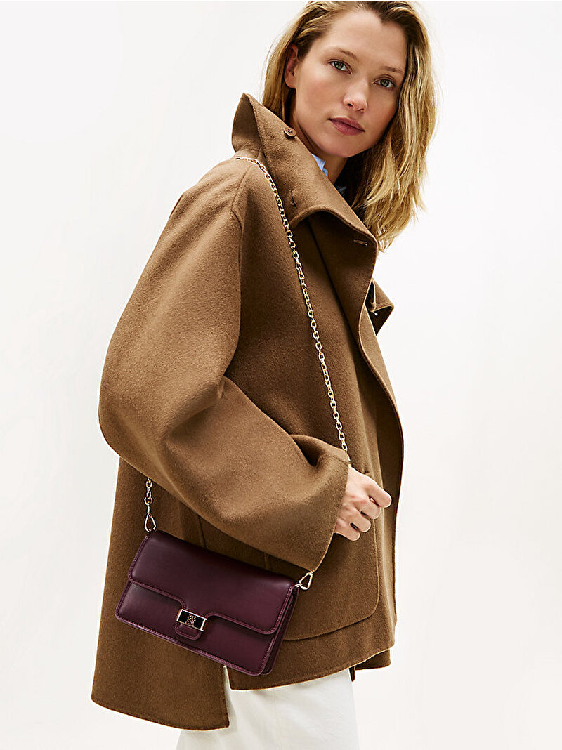 Kadın Th Heritage Clutch Çanta Kırmızı AW0AW18288XI8