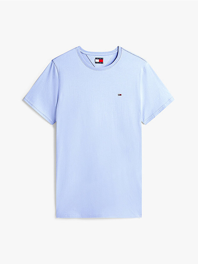 Erkek Tjm Xslim Jersey T-shirt Mavi DM0DM04411C5X