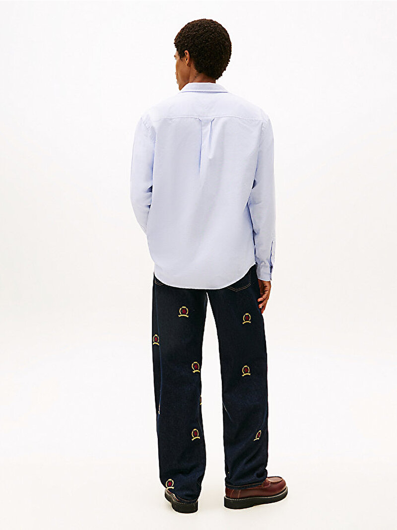 Erkek Tjm Im Rlx Oxford Gömlek Mavi DM0DM20696C5X