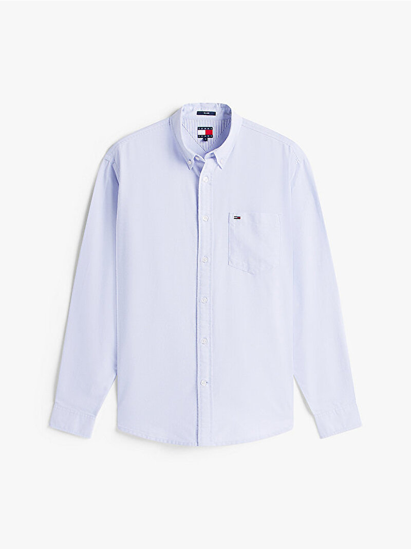 Erkek Tjm Im Rlx Oxford Gömlek Mavi DM0DM20696C5X