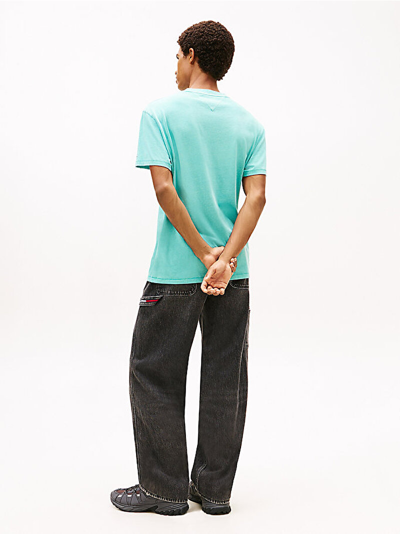 Erkek Tjm Reg Center T-shirt Yeşil DM0DM22328CTN