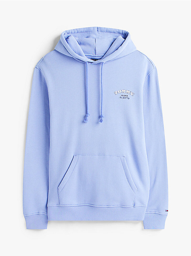 Erkek Tjm Reg Dollar Sweatshirt Mavi DM0DM22365C5X