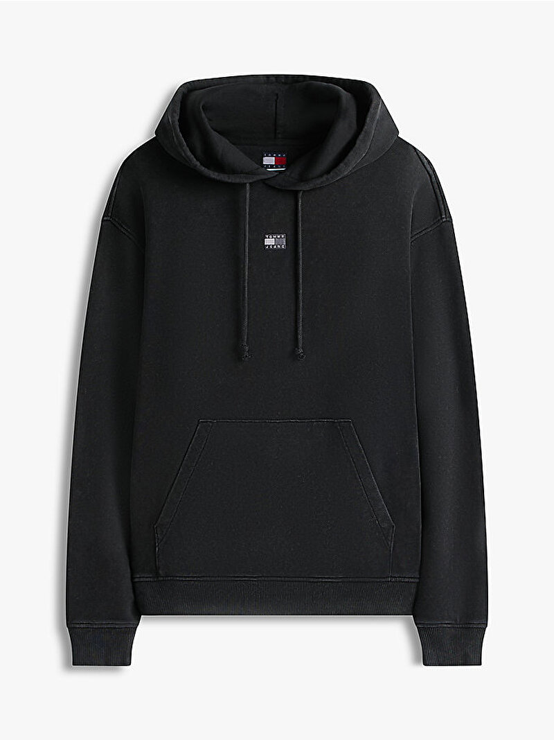 Erkek Tjm Rlx Overdyed Sweatshirt Siyah DM0DM22383BDS