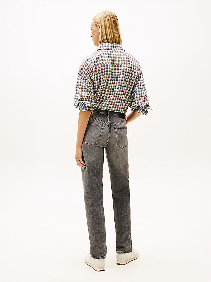 Kadın Kira Mr Slim Jean Pantolon Gri DW0DW224241DA