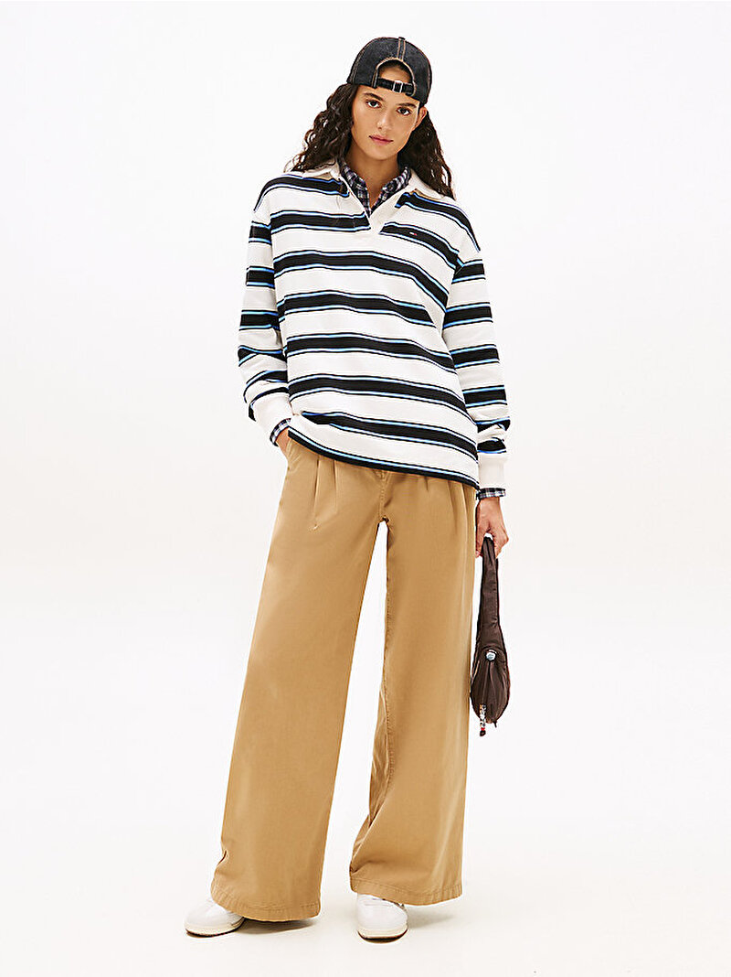 Kadın Tjw Rlx S-Flag Stripe Sweatshirt Çok renkli DW0DW225400FB