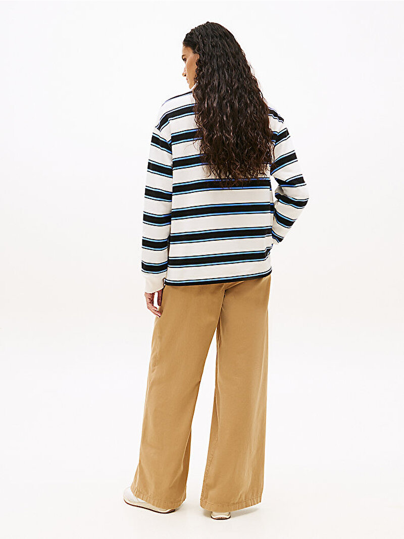 Kadın Tjw Rlx S-Flag Stripe Sweatshirt Çok renkli DW0DW225400FB