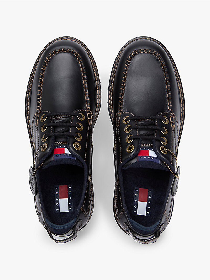 Erkek Archive '01 Boat Loafer Siyah EM0EM01651BDS