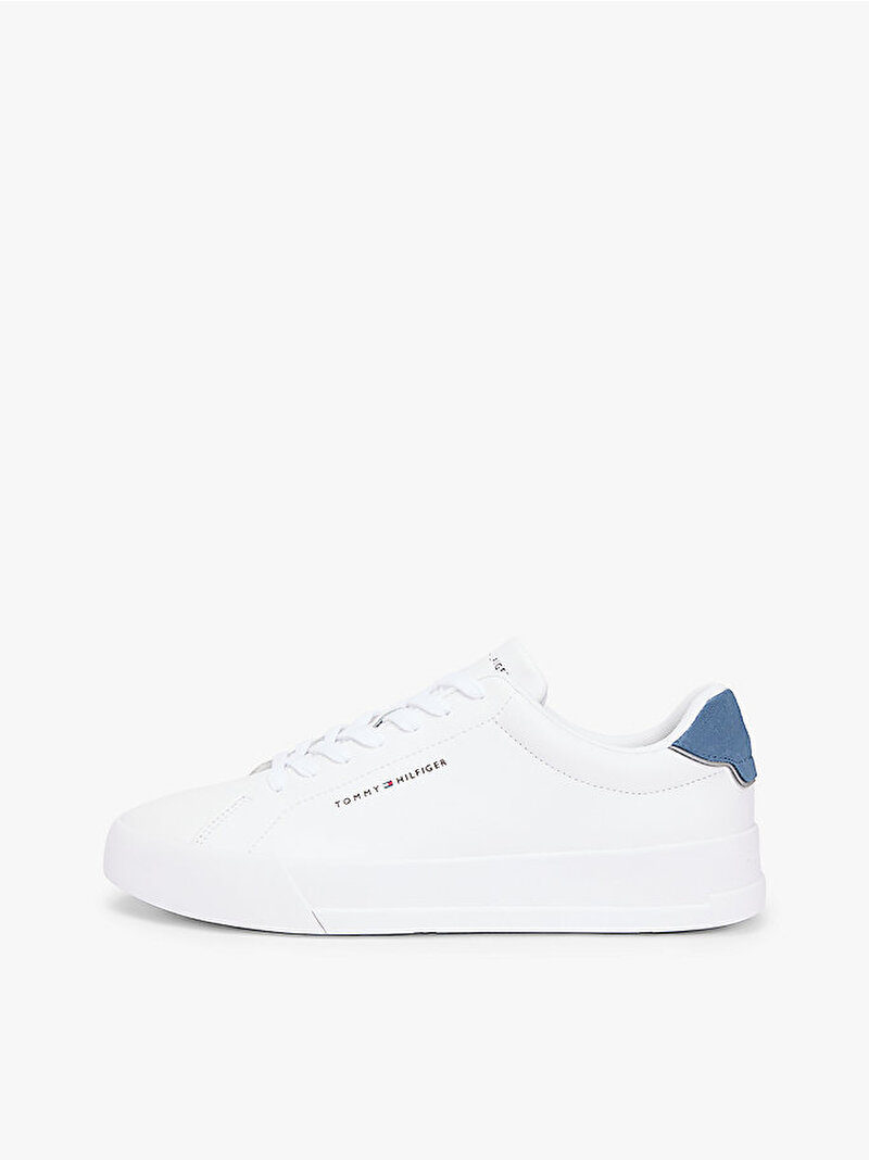 Erkek Th Court Lth Detail Sneaker Mavi FM0FM0536702W