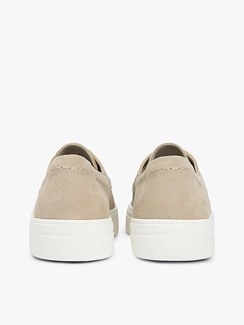 Erkek Casual Suede Stitch Loafer Bej FM0FM05707A04