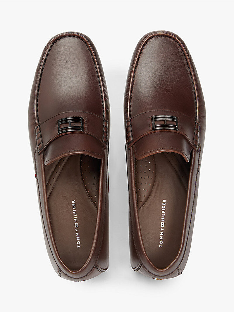 Erkek Hardware Hilfiger Loafer Kahverengi FM0FM05838GV0