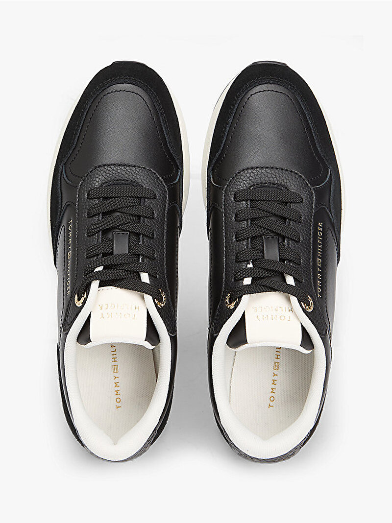 Kadın Monogram Mix Material Sneaker Siyah FW0FW09267BDS